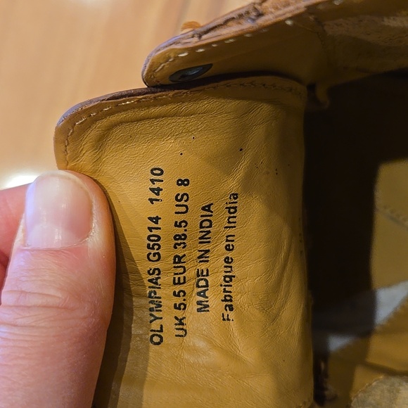 J Shoes Ankle Brown Leather Booties - Picture 4 of 13